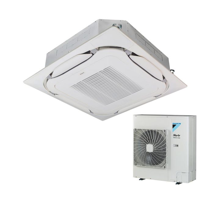 Daikin Ceiling Cassette FCAG140B+RZASG140MV1 (1-phase) Sky Air Alpha series with round flow cassette 