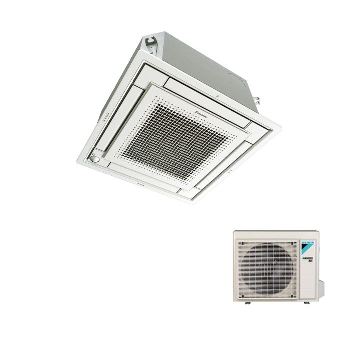 Daikin Ceiling Cassette FFA35A9+RXM35R Sky Air series fully flat