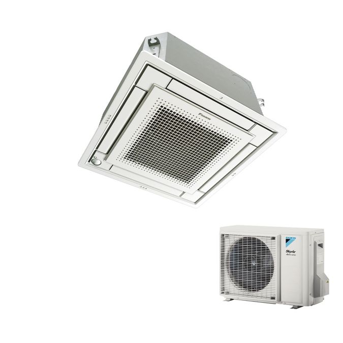 Daikin Ceiling Cassette FFA60A9+RZAG60A Sky Air series fully flat