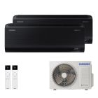 Samsung Multisplit AJ050TXJ2KG + WindFree™ AVANT S2 Black 9000 + 12000 Btu/h