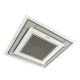 Daikin Fully Flat Decoration panel - silver/white design, BYFQ60CS for FFA Cassettes