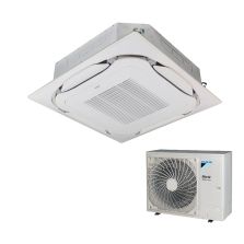 Daikin Ceiling Cassette FCAG100B+RZAG100NV1 (1-phase) Sky Air Alpha series with round flow cassette 