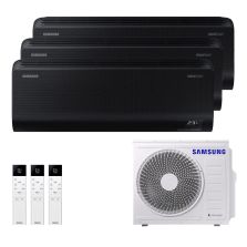 Samsung Multisplit AJ080TXJ4KGG + WindFree™ AVANT S2 Black 9000 + 9000 + 12000 Btu/h